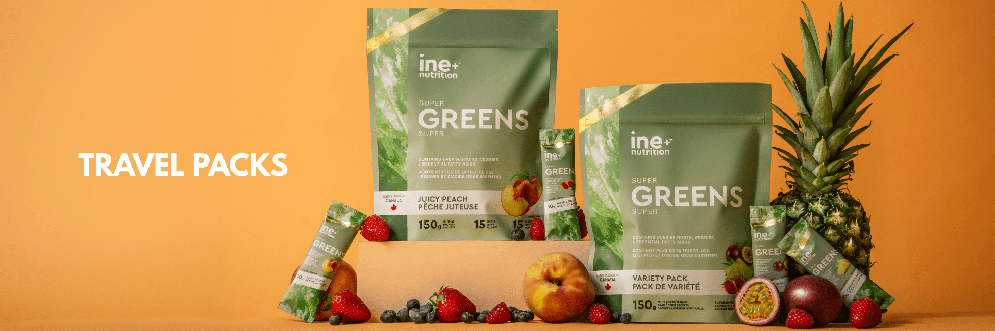 Travel Packs - ine+ nutrition