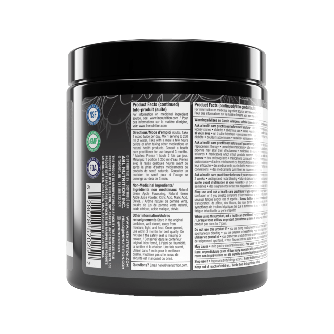 ine+ x XXL Scrunchie Collaboration, Green Apple - ine+ nutrition