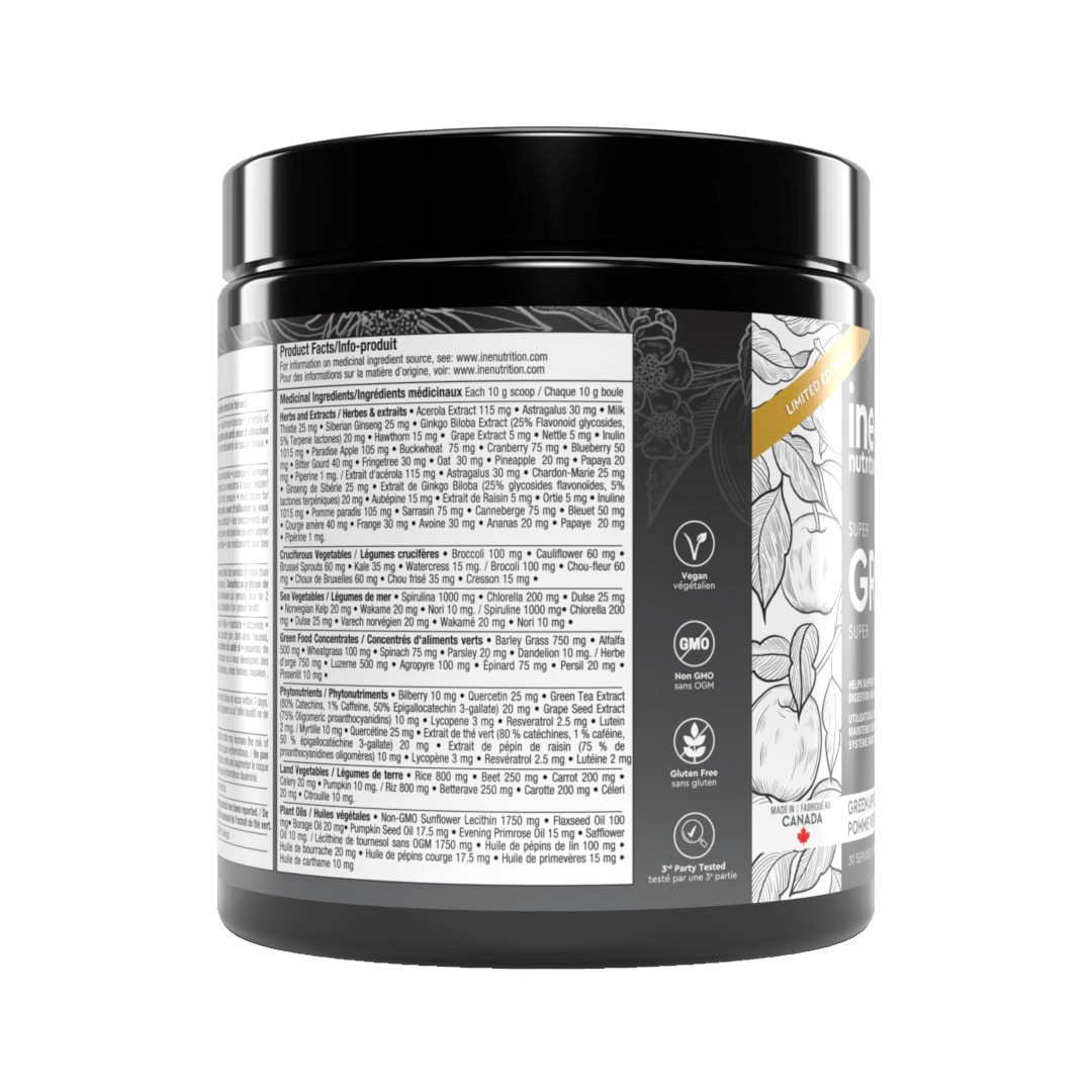 ine+ x XXL Scrunchie Collaboration, Green Apple - ine+ nutrition