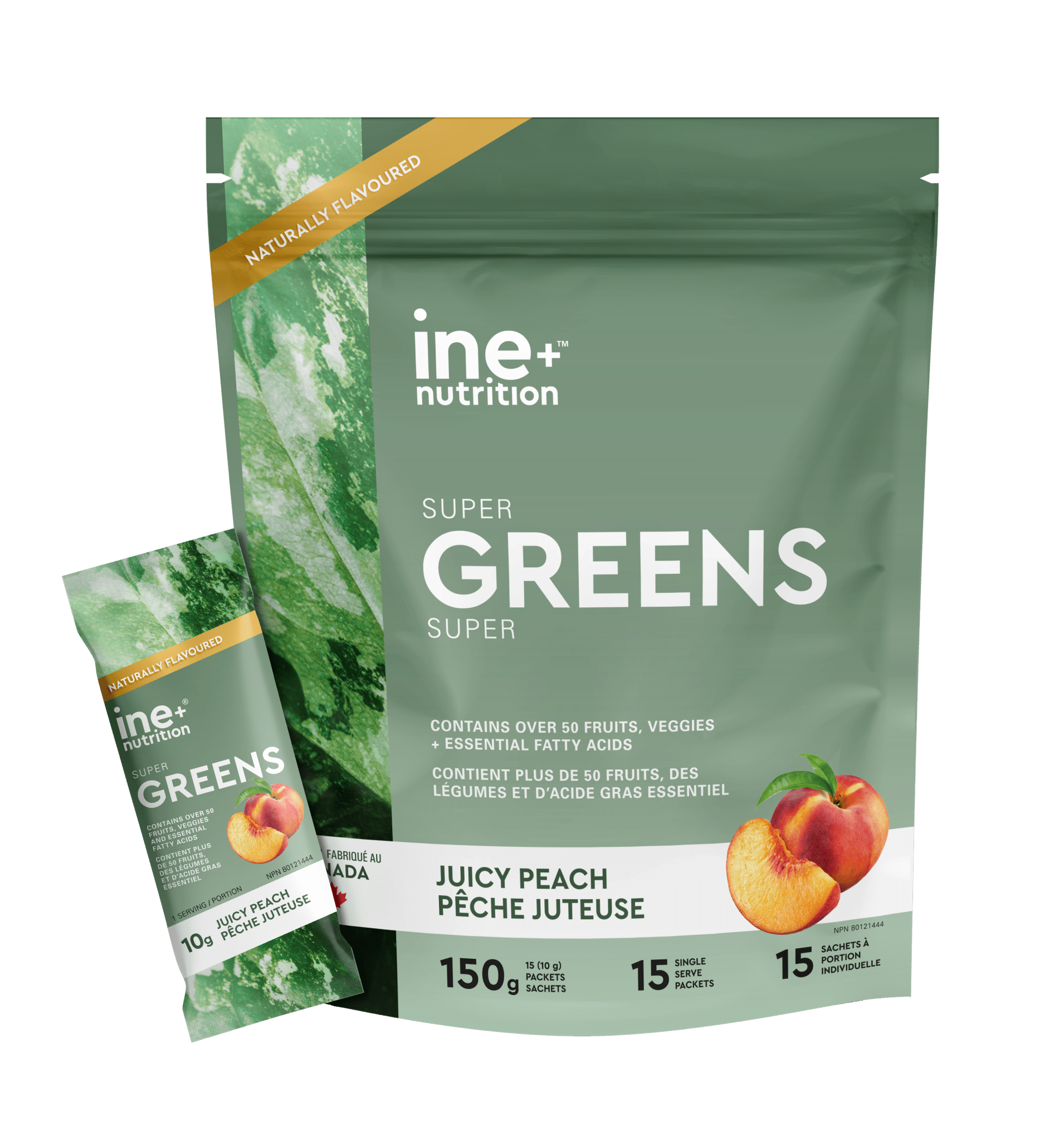 Juicy Peach Travel Packs - ine+ nutrition